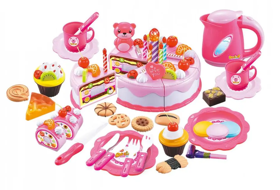 ⁨Birthday set - Cutting cake 80 pieces⁩ at Wasserman.eu