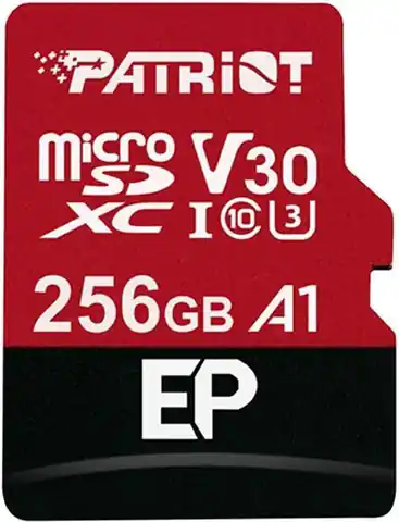 ⁨Patriot Memory PEF256GEP31MCX memory card 256 GB MicroSDXC Class 10⁩ at Wasserman.eu