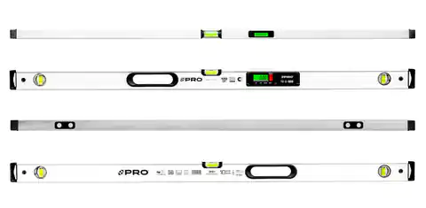 ⁨PRO900 SPIRIT LEVEL WITH ELECTRONIC READING AND 120CM MAGNETS⁩ at Wasserman.eu