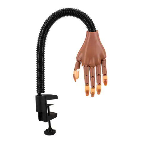 ⁨Ręka dłoń do ćwiczeń nauki manicure paznokcie tips 95⁩ w sklepie Wasserman.eu