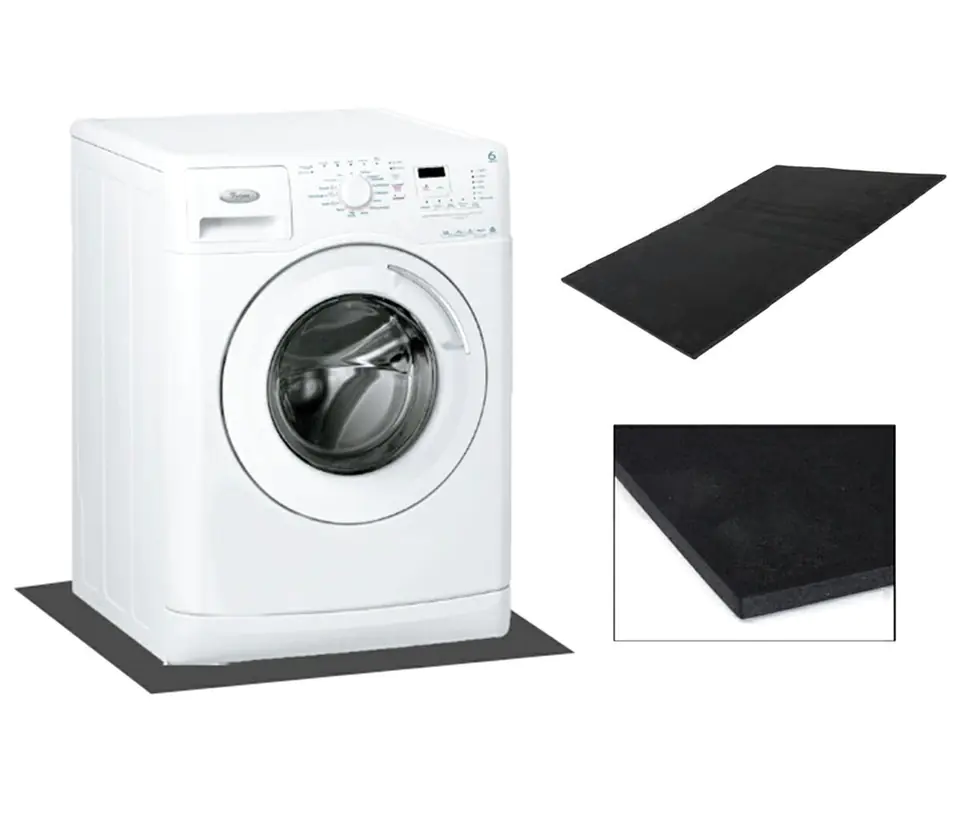 ⁨AG562 Washing machine mat 60x45x0,6 cm⁩ at Wasserman.eu