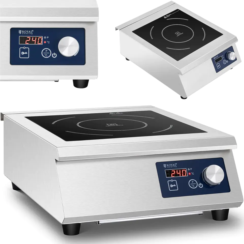 ⁨Cooker, adjustable induction hob, portable dia. 33 cm 5000 W⁩ at Wasserman.eu