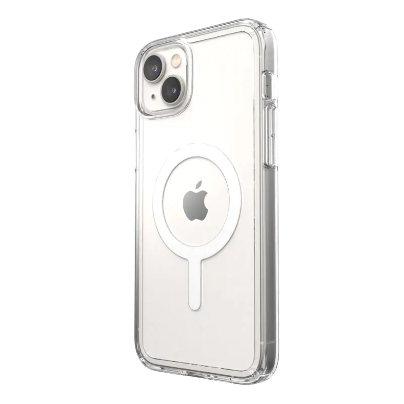⁨Speck Gemshell + MagSafe - Etui do iPhone 14 Plus z połowką MICROBAN (Clear)⁩ w sklepie Wasserman.eu