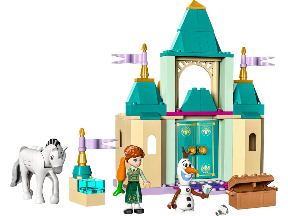 ⁨LEGO 43206 Disney - Zamek Kopciuszka i Księcia z bajki⁩ w sklepie Wasserman.eu
