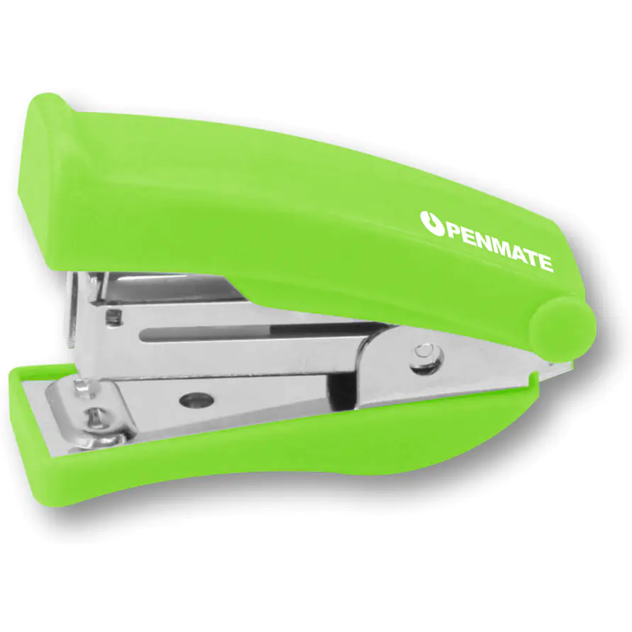 ⁨Mini Stapler PS-200 yellow-green 20k, 24/6 TT8493 PENMATE⁩ at Wasserman.eu