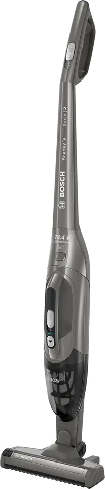 ⁨Bosch Serie 2 BBHF214G stick vacuum/electric broom Bagless Grey⁩ at Wasserman.eu