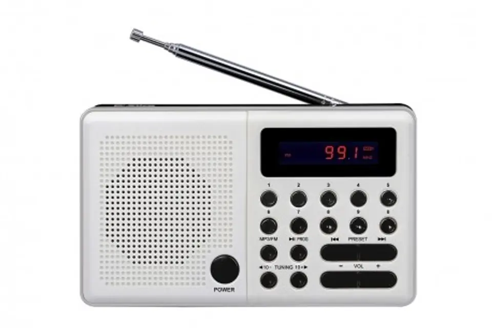 ⁨Radio Pliszka USB, FM white⁩ at Wasserman.eu