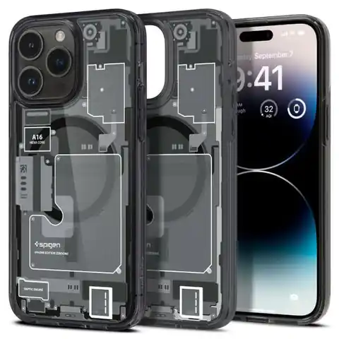 ⁨Spigen Ultra Hybrid MAG iPhone 14 Pro 6,1" Magsafe zero one ACS05540⁩ w sklepie Wasserman.eu