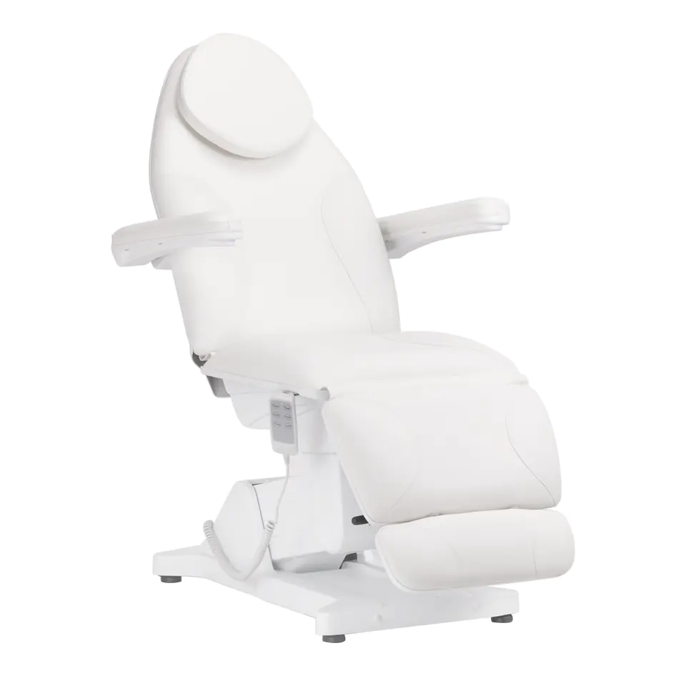 ⁨Electric cosmetic chair Sillon Basic 3 siln. white⁩ at Wasserman.eu