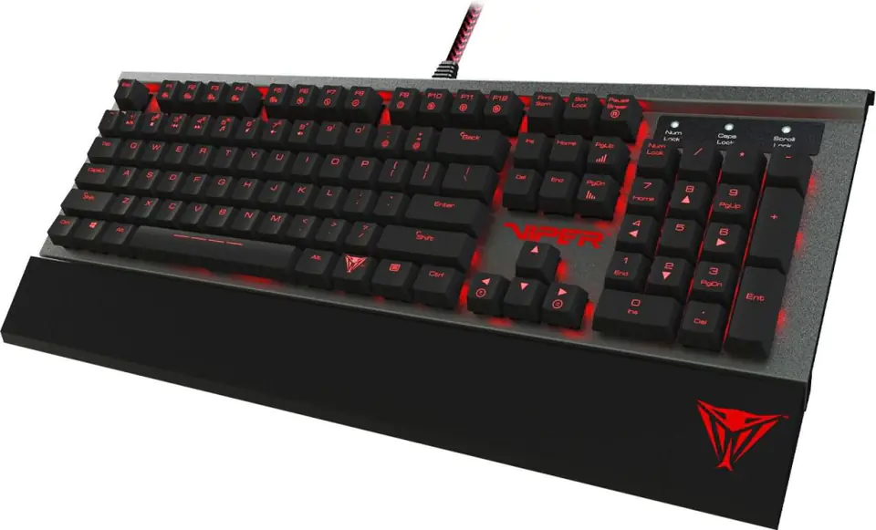 ⁨Patriot Memory Viper V730 keyboard USB UK English Black⁩ at Wasserman.eu