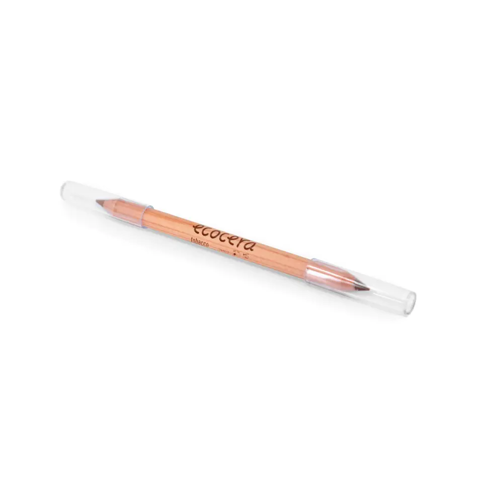 ⁨ECOCERA Natural Choice Double-sided eyebrow pencil TOBACCO 1pc⁩ at Wasserman.eu