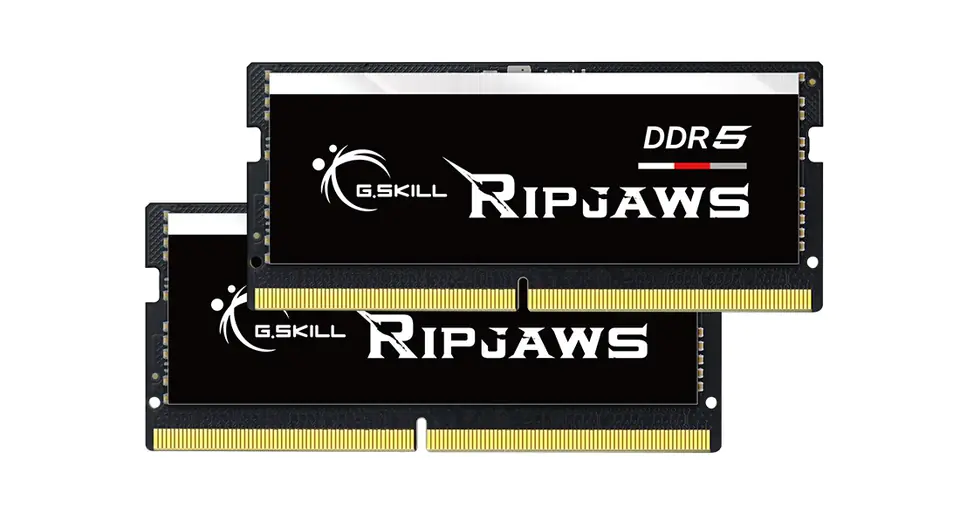 ⁨G.SKILL RIPJAWS SO-DIMM DDR5 2X16GB 4800MHZ CL40-39 1,1V F5-4800S4039A16GX2-RS⁩ w sklepie Wasserman.eu