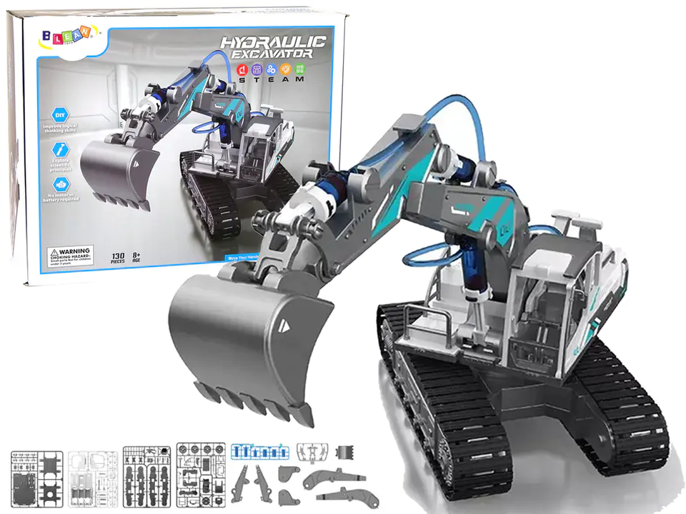 ⁨DIY Hydraulic Crawler Excavator For Assembling 130 Pieces⁩ at Wasserman.eu