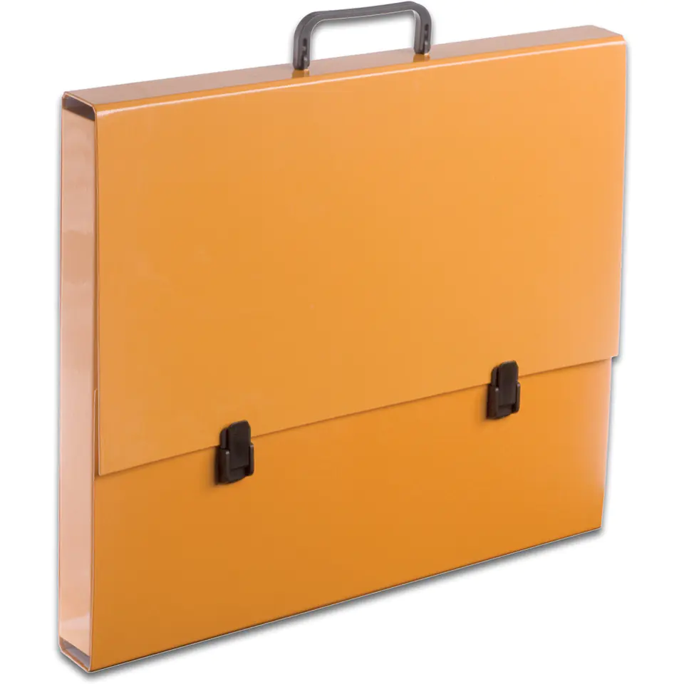 ⁨School folder with handle A3 5.5cm orange pastel TT7182 TADEO⁩ at Wasserman.eu
