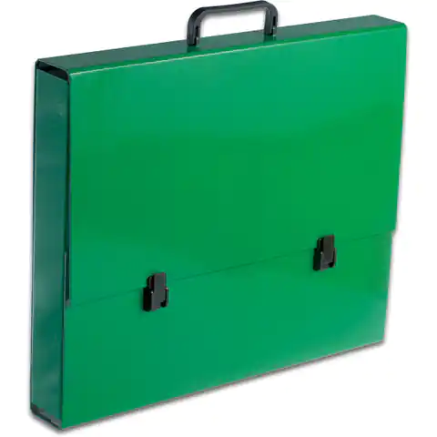 ⁨School folder with handle A3 5.5cm green TT7184 TADEO⁩ at Wasserman.eu