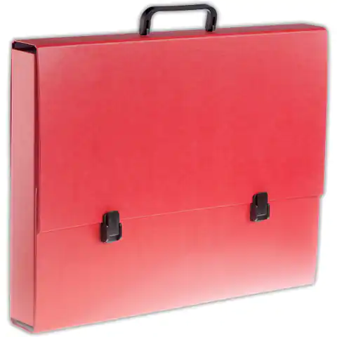 ⁨School folder with handle A3 5.5cm red TT5555 TADEO⁩ at Wasserman.eu