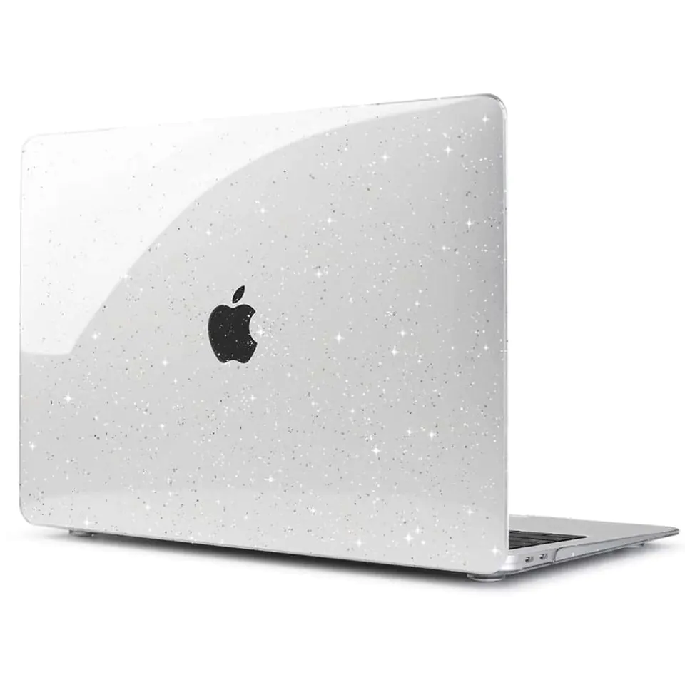 ⁨Etui obudowa Alogy Hard Case do Apple MacBook Air 13 M1 2020 Glitter Clear⁩ w sklepie Wasserman.eu