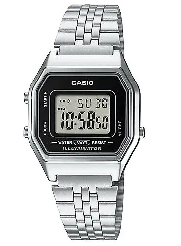 ⁨Zegarek Damski CASIO  LA680WA-1DF + BOX⁩ w sklepie Wasserman.eu