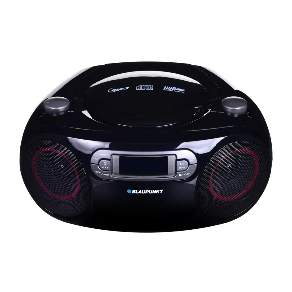 ⁨Blaupunkt BB18BK CD player Portable CD player Black⁩ at Wasserman.eu