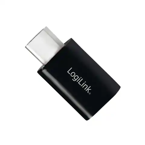 ⁨Adapter USB-C Bluetooth v4.0, czarny⁩ w sklepie Wasserman.eu