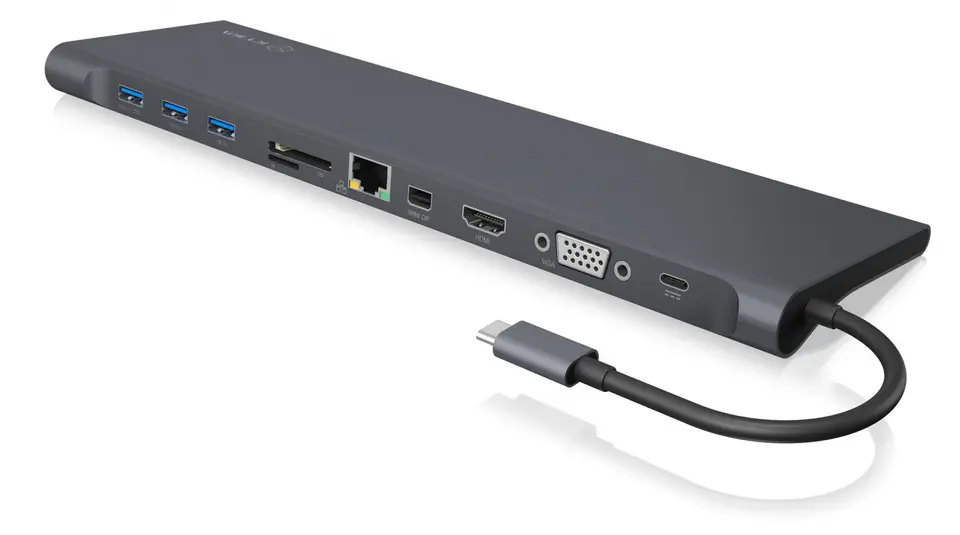 ⁨Stacja dokująca IB-DK2102-C USB TYPE C⁩ w sklepie Wasserman.eu