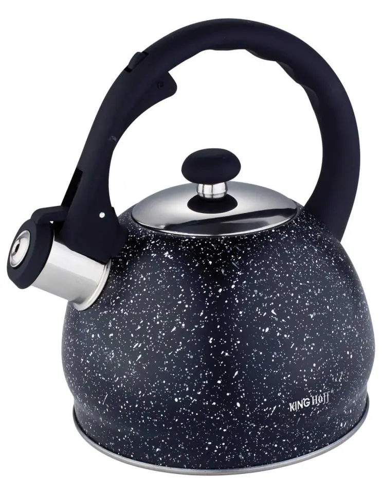 ⁨KETTLE WITH WHISTLE 2L KINGHOFF KH-1403 MARBLE⁩ at Wasserman.eu