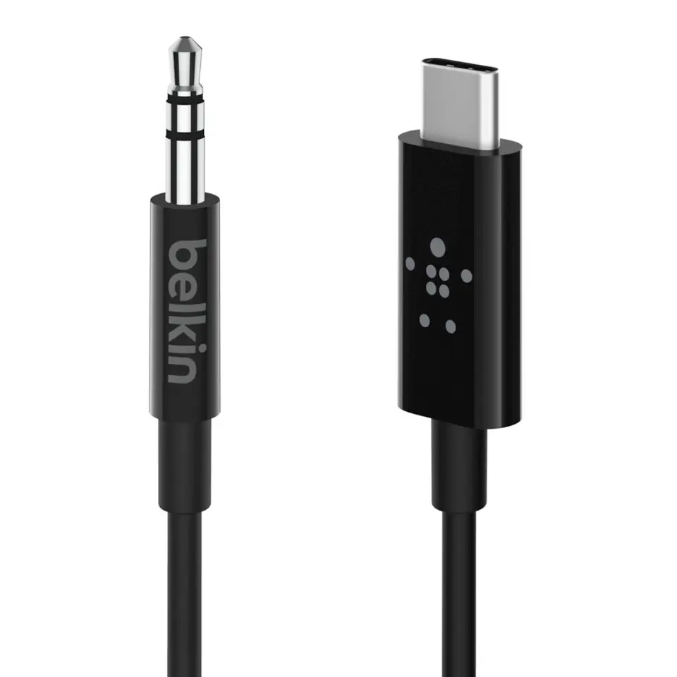Adapter USB-C for 3,5mm Audio 0,9m black at Wasserman.eu
