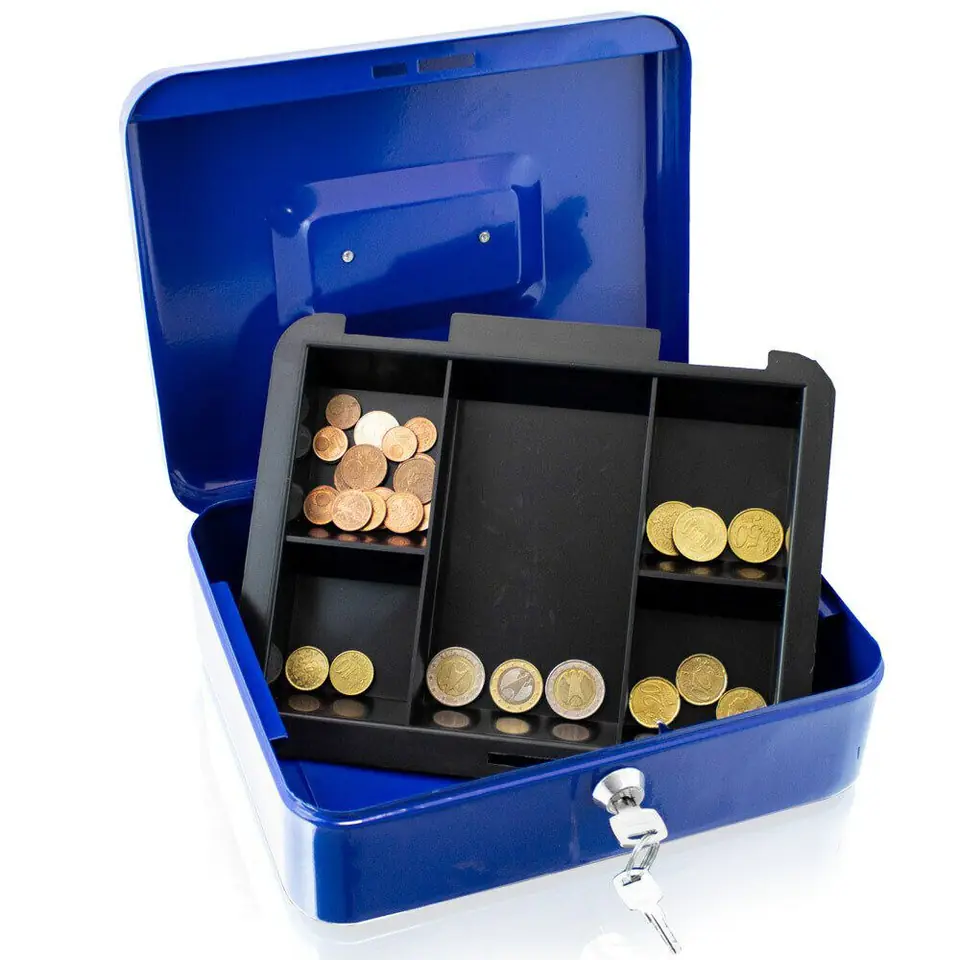 ⁨Coin case 25cm (blue)⁩ at Wasserman.eu