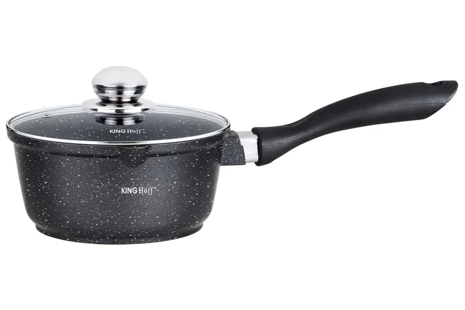 ⁨KINGHOFF MARBLE SAUCEPAN 16cm KH-1600 1,3L⁩ at Wasserman.eu