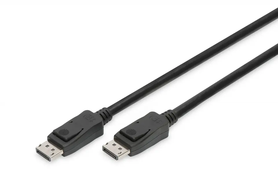 ⁨Connection Cable Displayport 8K 30Hz UHD Typ DP/DP M/M black 2m⁩ at Wasserman.eu
