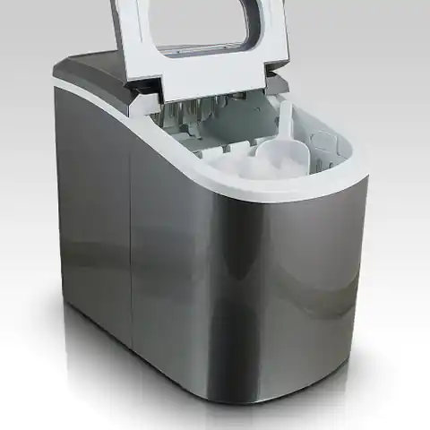 ⁨Graphite Ice Cube Maker Effiziente Eismaschine 15kg⁩ im Wasserman.eu