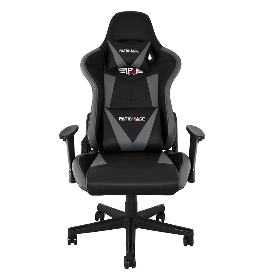 ⁨Gaming gaming chair grey⁩ at Wasserman.eu