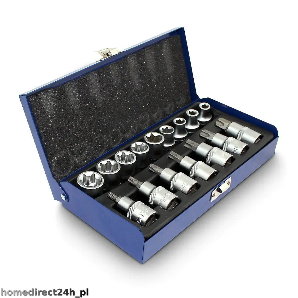 Nasadki torx, bit, imbus 16 elementów - 1 sztuka w sklepie Wasserman.eu