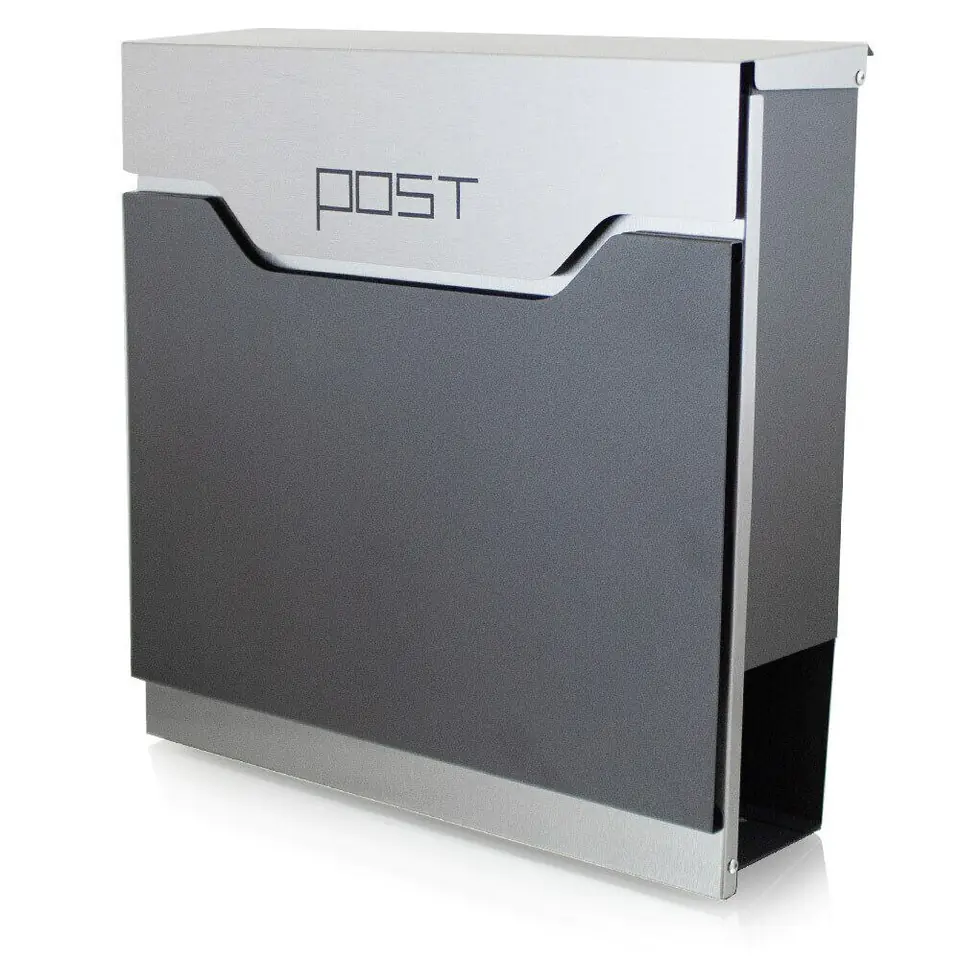 ⁨MODERN MAILBOX POST BIG INTERESTING DESIGN⁩ at Wasserman.eu