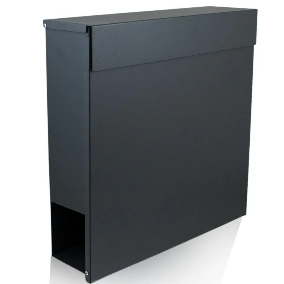 ⁨Modern mailbox with newspaper compartment⁩ at Wasserman.eu