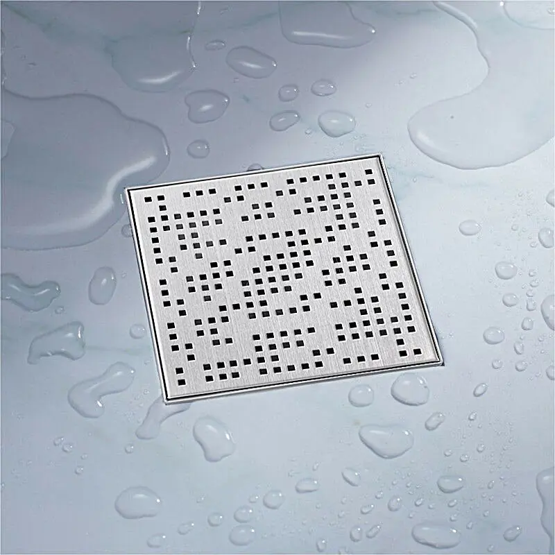 ⁨Square drain shower drain 25x25⁩ at Wasserman.eu