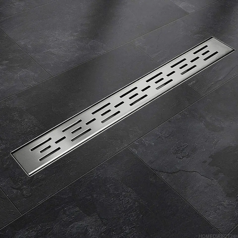 ⁨Matrix shower channel with siphon 150cm STAINLESS STEEL⁩ at Wasserman.eu