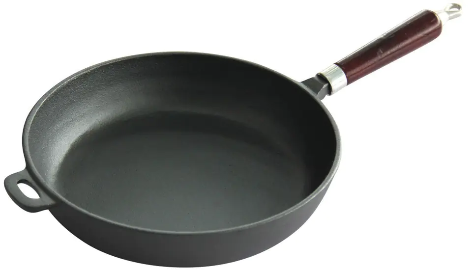 ⁨CAST IRON FRYING PAN 28cm KINGHOFF KH-1119 INDUCTION⁩ at Wasserman.eu