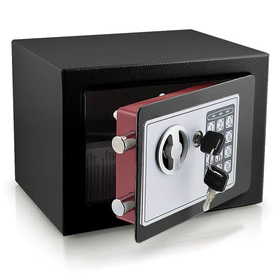 ⁨ELECTRONIC SAFE MINI OFFICE BLACK⁩ at Wasserman.eu