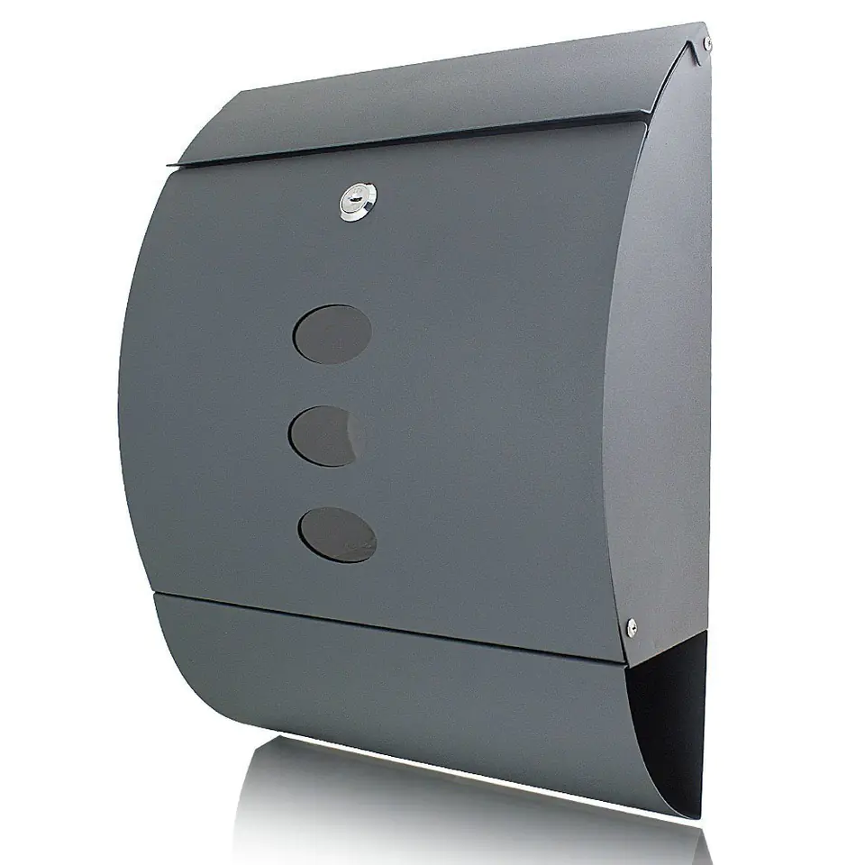 ⁨MAILBOX FOR LETTERS POWDER-COATED NEWSPAPERS⁩ at Wasserman.eu