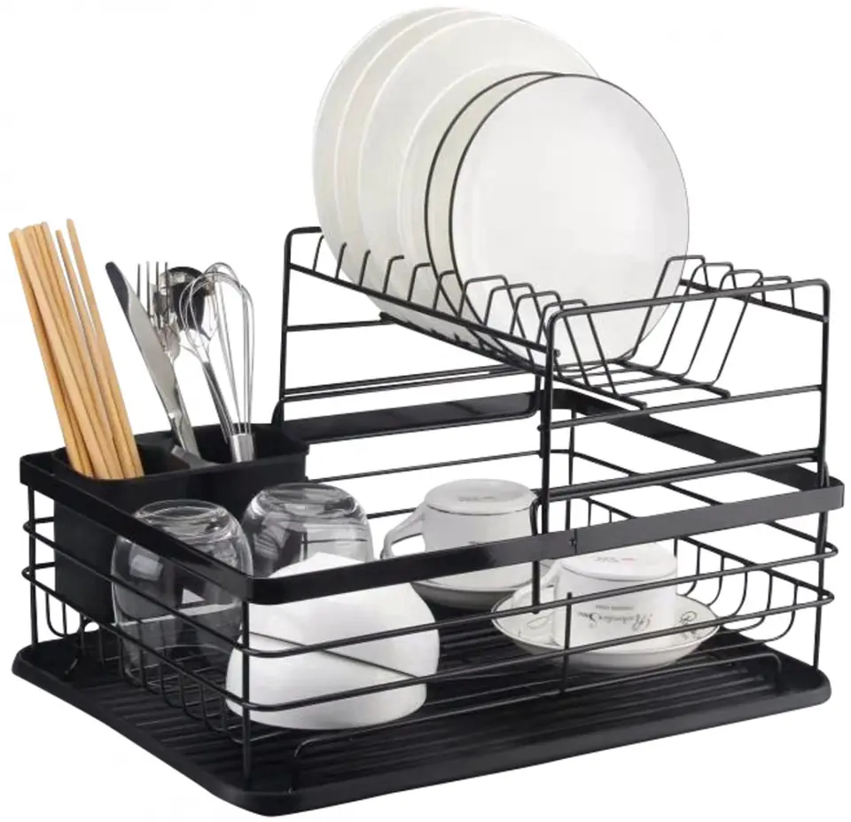 ⁨DISH DRYER WITH DRAINER AND TRAY E-8072⁩ at Wasserman.eu