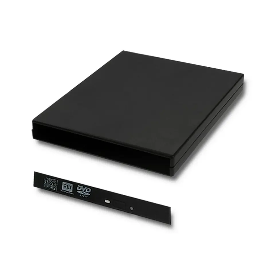 Enclosure/Bay for Optical CD/DVD SATA USB 2.0 12.7mm at Wasserman.eu
