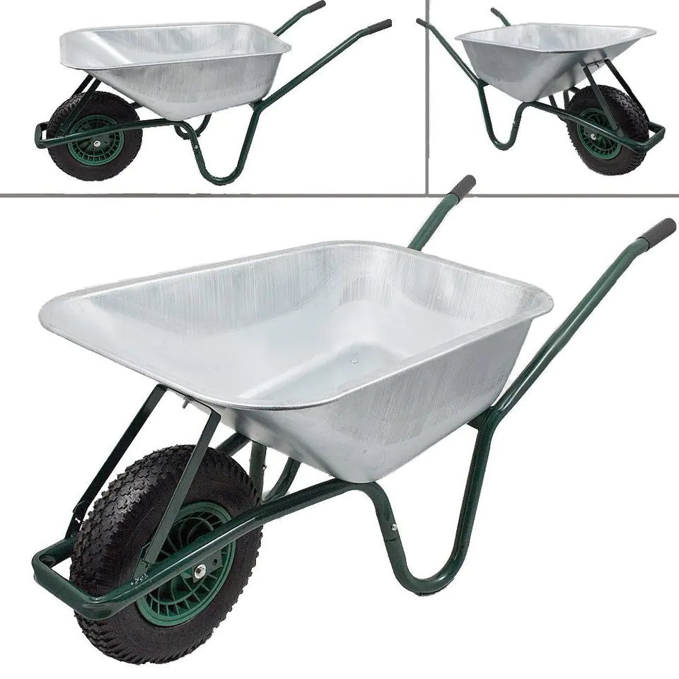 ⁨GARDEN/CONSTRUCTION wheelbarrow STRONG 100L 250KG!⁩ at Wasserman.eu