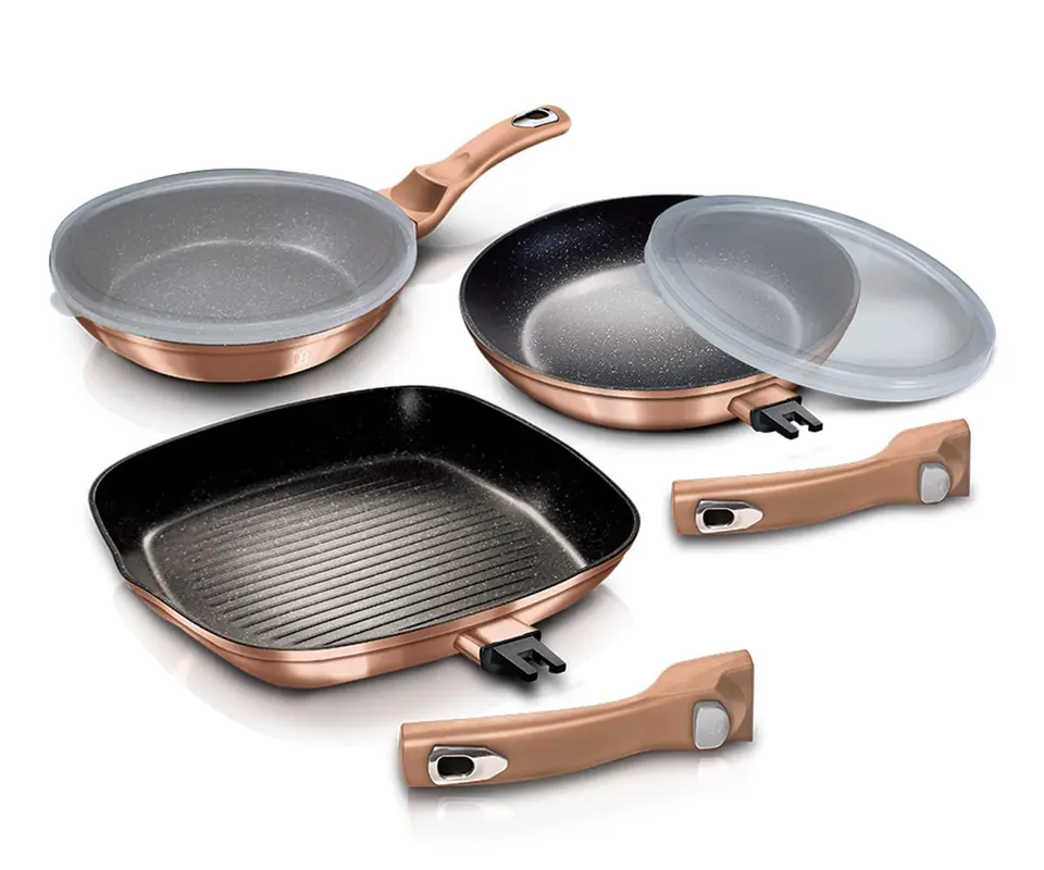 SET OF 3 GRANITE PANS BERLINGERHAUS BH-7038 at Wasserman.eu