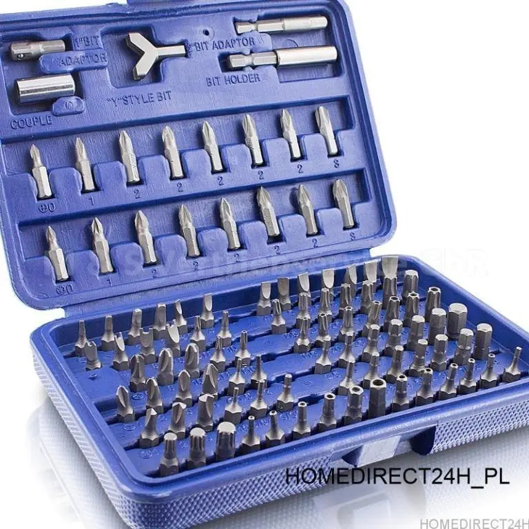 Zestaw bitów bity końcówki wkrętakowe torx 100szt w sklepie Wasserman.eu