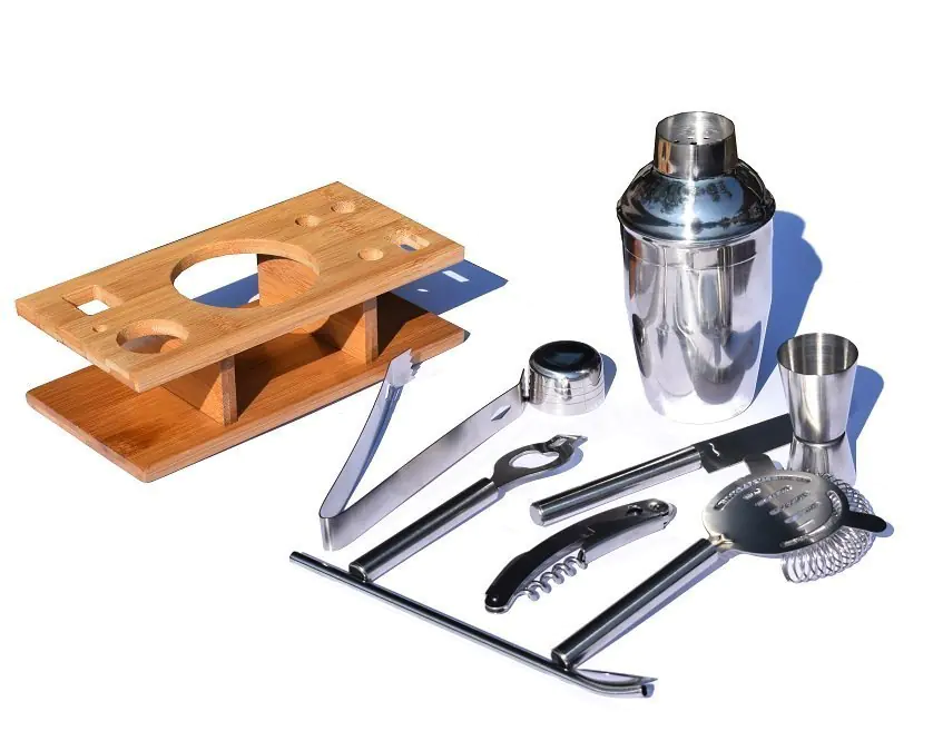 ⁨SET OF DECORATIVE BARTENDING ACCESSORIES FOR COCKTAILS, 11 PIECES⁩ at Wasserman.eu