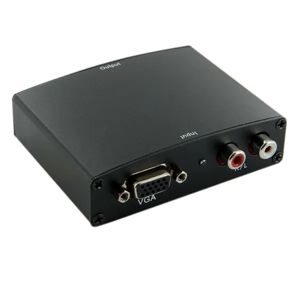 ⁨4World Konwerter HDMI VGA + R/L Audio to HDMI⁩ w sklepie Wasserman.eu