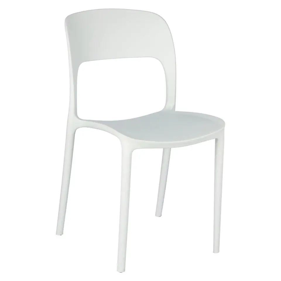 ⁨Flexi chair white (white)⁩ at Wasserman.eu