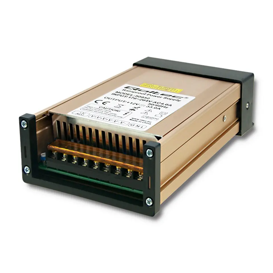 ⁨LED Switched-mode power supply | IP45 | 400W | 12V | 33A Waterproof⁩ at Wasserman.eu