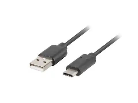⁨Cable USB CM - AM 2.0 1m black QC 3.0, full copper⁩ at Wasserman.eu